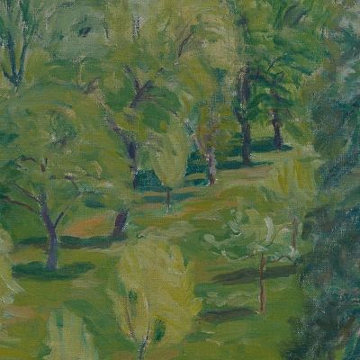 Spring At The Attersee Walther Gamerith wgm11 canvas print