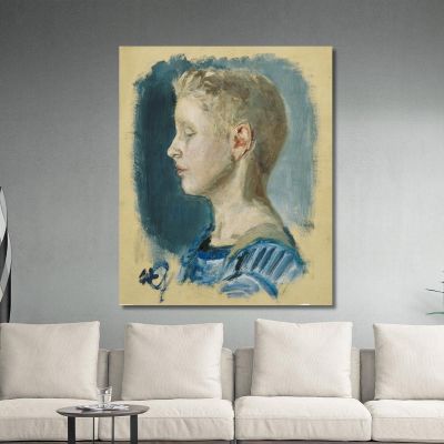 Boy Walther Gamerith, wgm15 canvas print