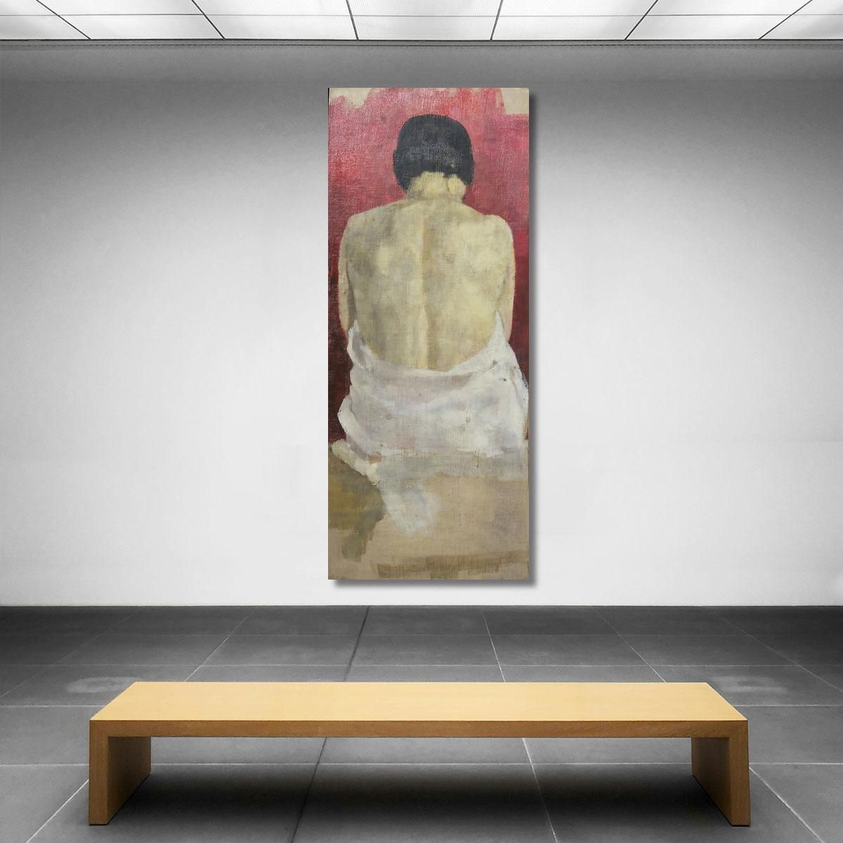 Reclining Nude Walther Gamerith wgm20 canvas print 