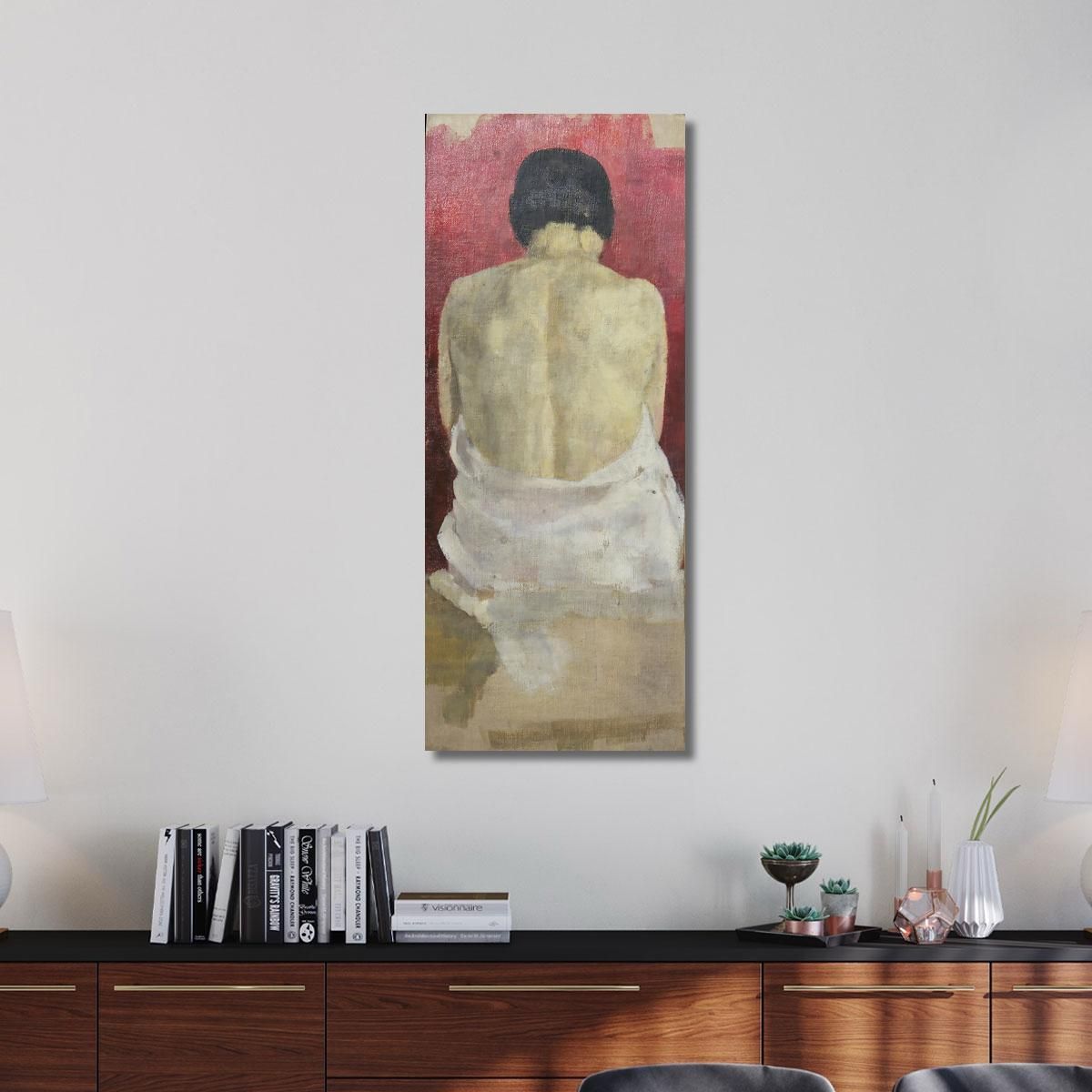 Reclining Nude Walther Gamerith wgm20 canvas print 