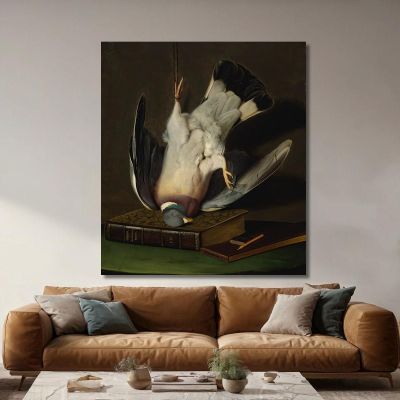 A Dead Wood Pigeon Ferdinand von Wright fvw1 canvas print 