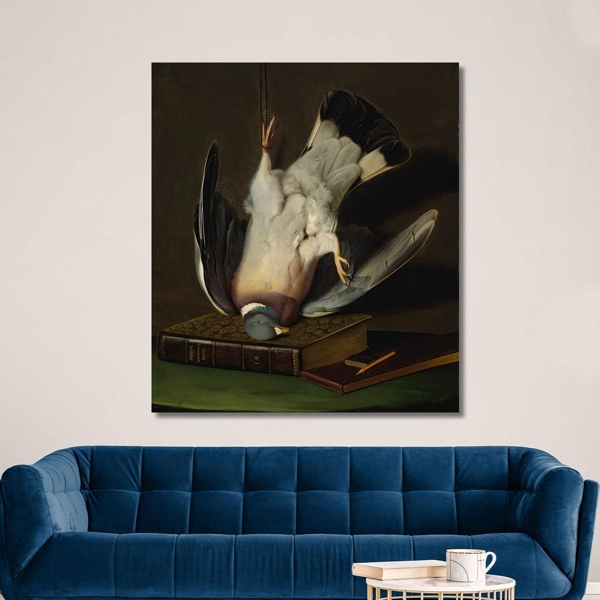 A Dead Wood Pigeon Ferdinand von Wright fvw1 canvas print 