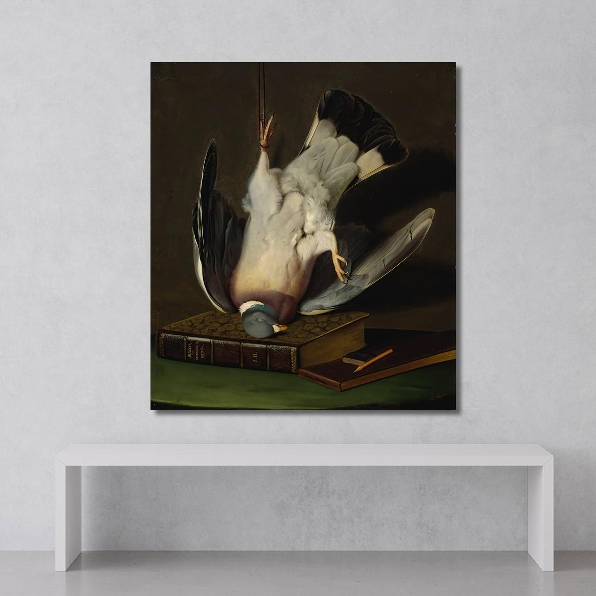 A Dead Wood Pigeon Ferdinand von Wright fvw1 canvas print 