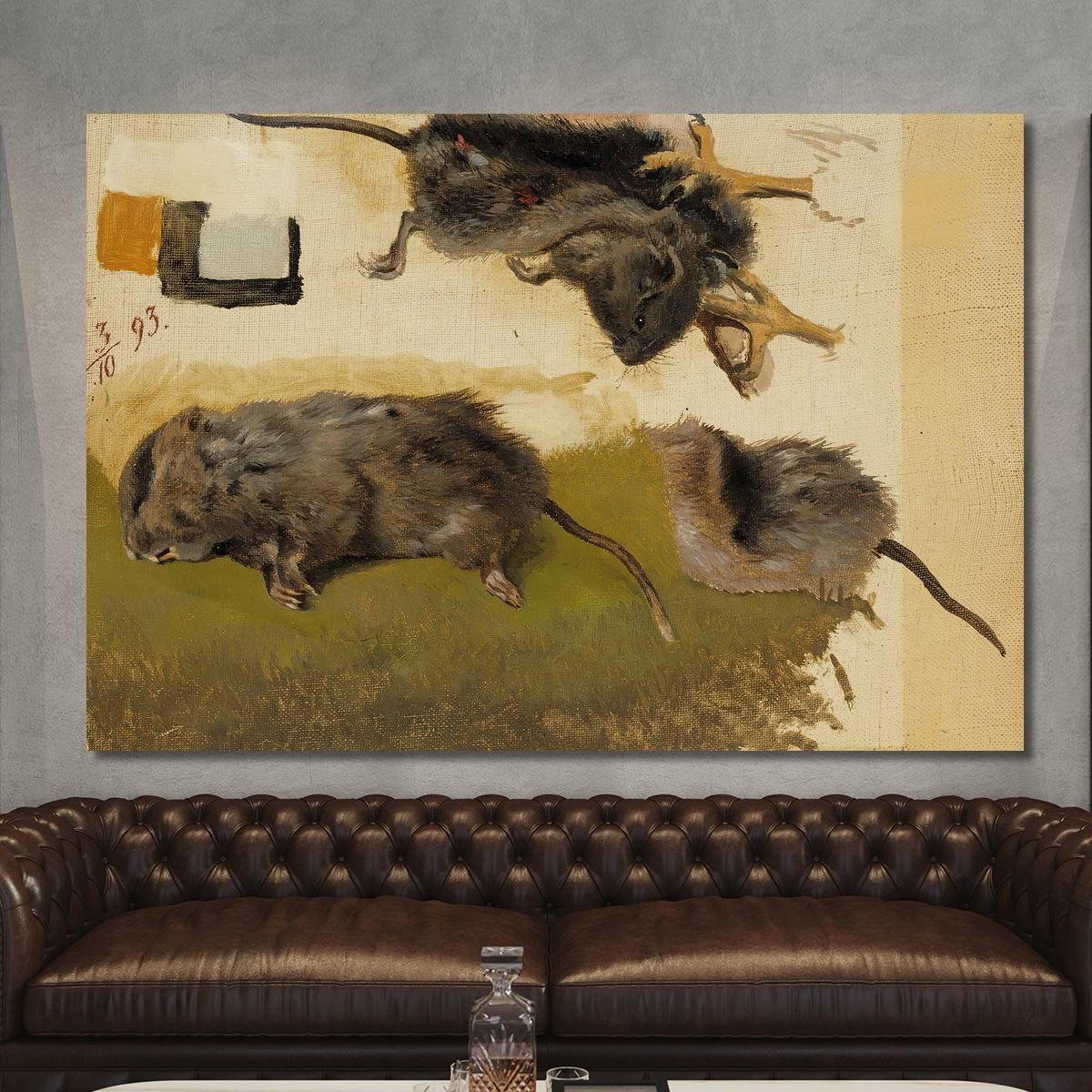 Rodents Ferdinand von Wright fvw23 canvas print 
