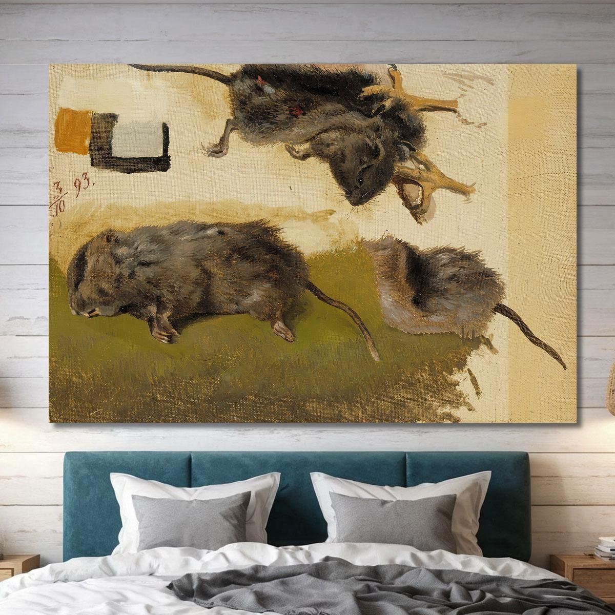 Rodents Ferdinand von Wright fvw23 canvas print 