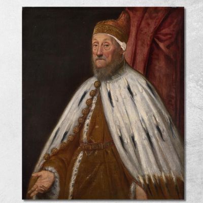 Doge Pietro Loredano Jacopo Tintoretto jtn7 canvas print 