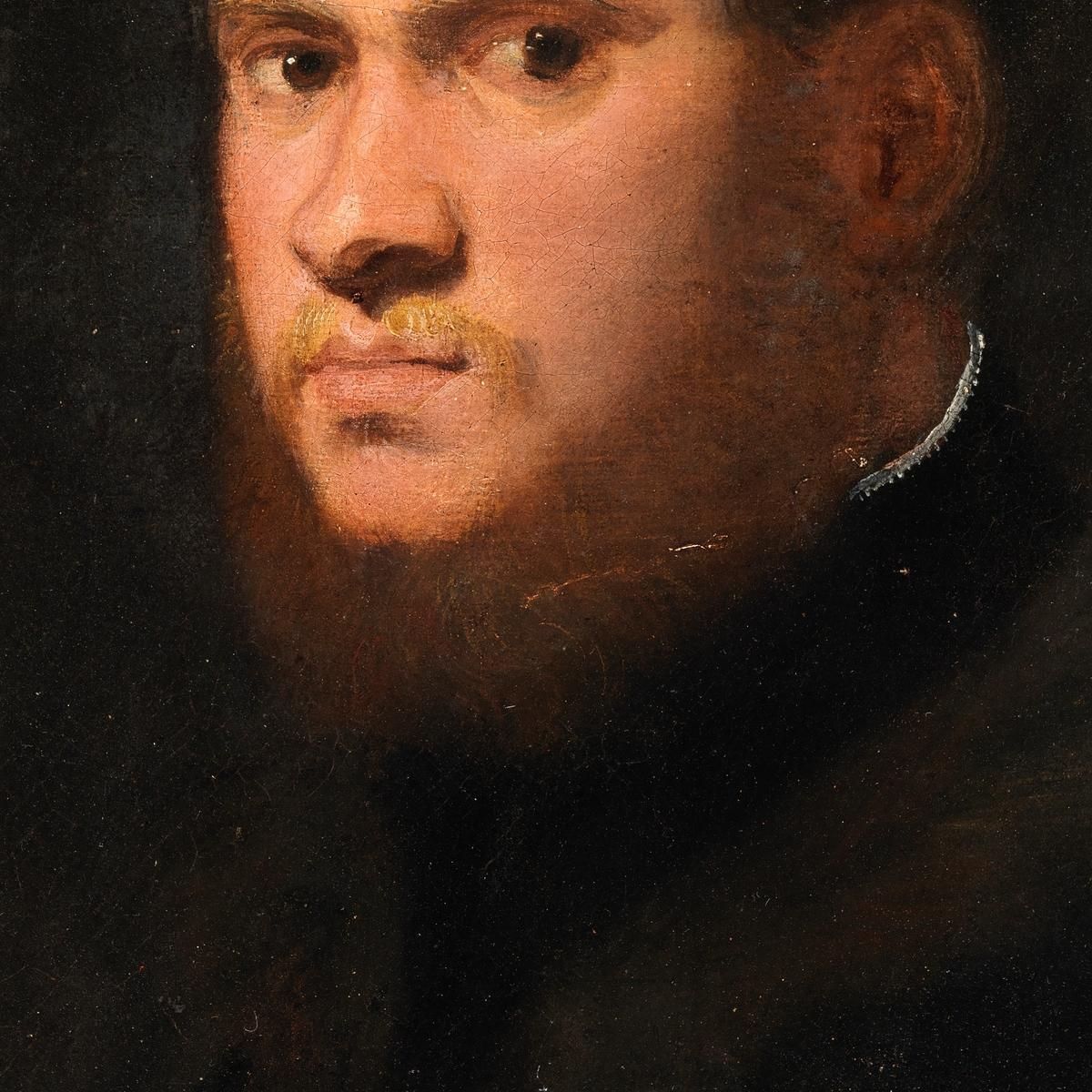 Portrait Of A Man Probably Of The Mazzi Family Jacopo Tintoretto jtn22 canvas print