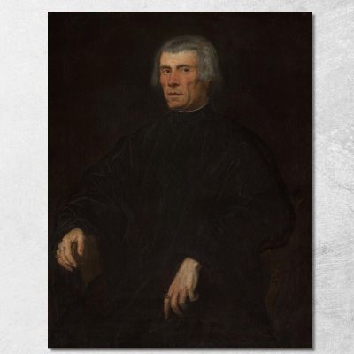 Portrait Of A Man Jacopo Tintoretto jtn23 canvas print 