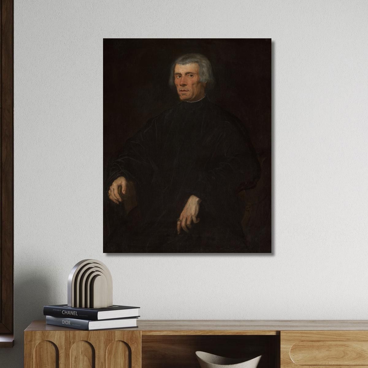 Portrait Of A Man Jacopo Tintoretto jtn23 canvas print 