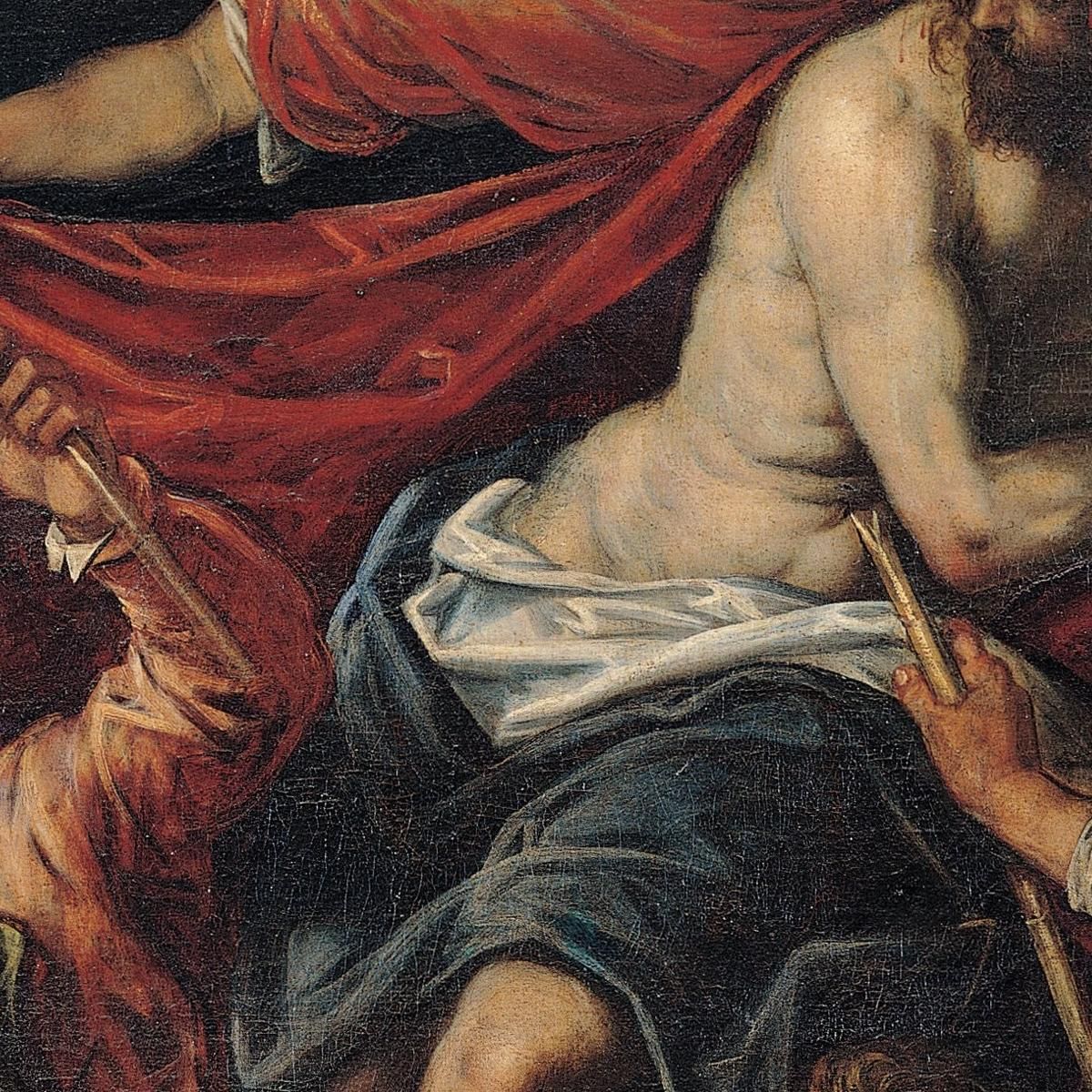 The Flagellation Jacopo Tintoretto jtn41 canvas print