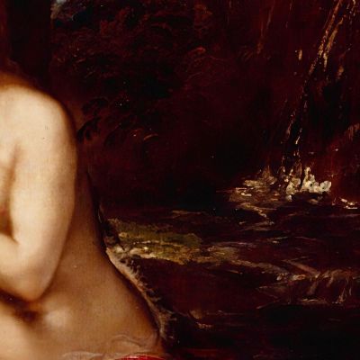 The Magdalene In The Wilderness Jacopo Tintoretto jtn43 canvas print