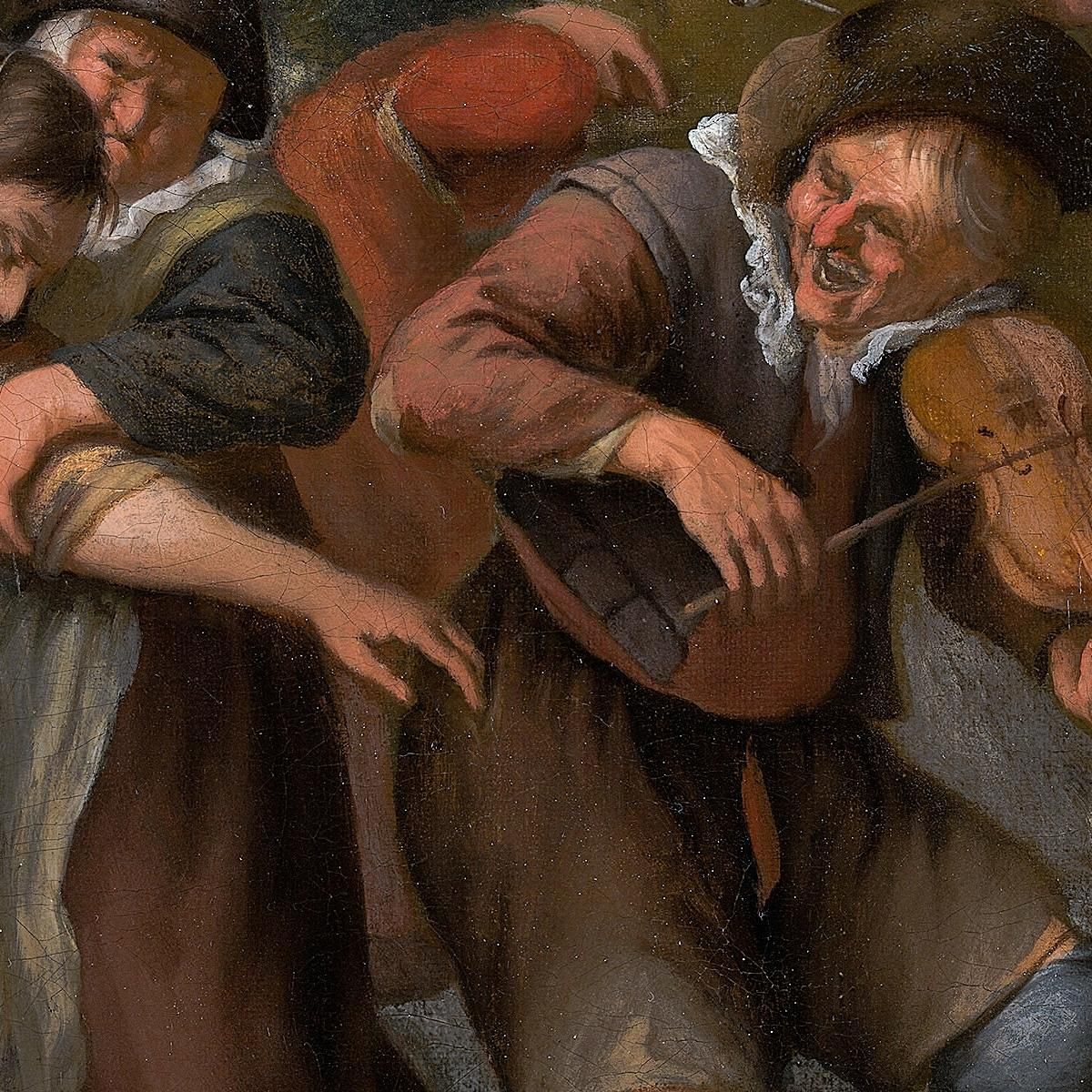 A Pig Belongs In The Sty Jan Steen jsn6 canvas print