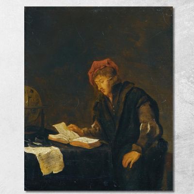 A Youth Reading Jan Steen jsn12 canvas print 