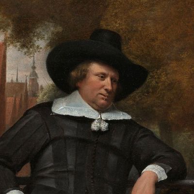 Adolf And Catharina Croeser Known As The Burgomaster Of Delft And His Daughter' Jan Steen jsn14 canvas print