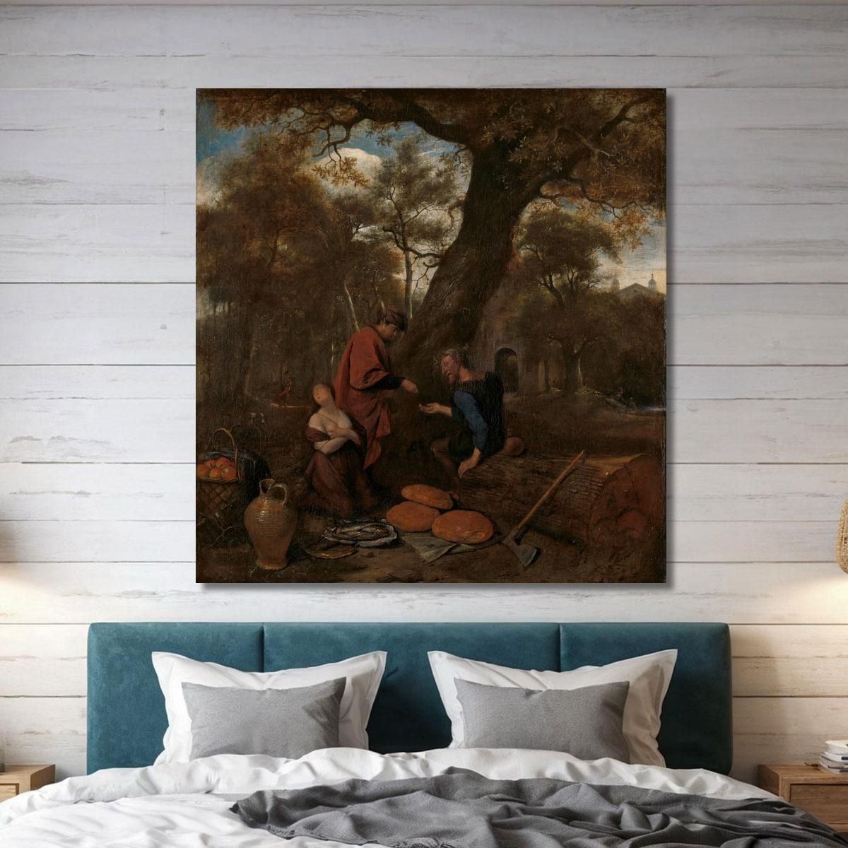 Erysichthon Selling His Daughter Jan Steen jsn24 canvas print 