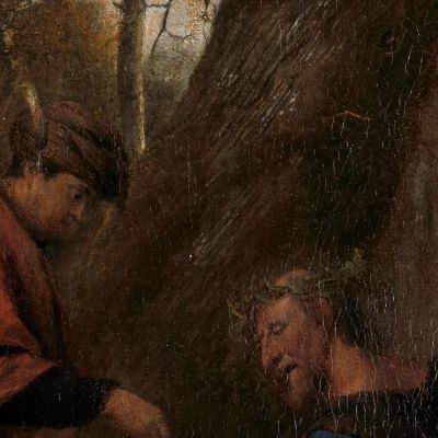 Erysichthon Selling His Daughter Jan Steen jsn24 canvas print