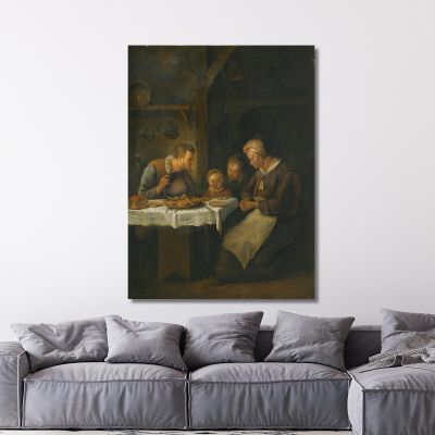 Grace Before A Meal Jan Steen jsn31 canvas print 