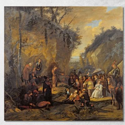 John The Baptist Preaching Jan Steen jsn35 canvas print 