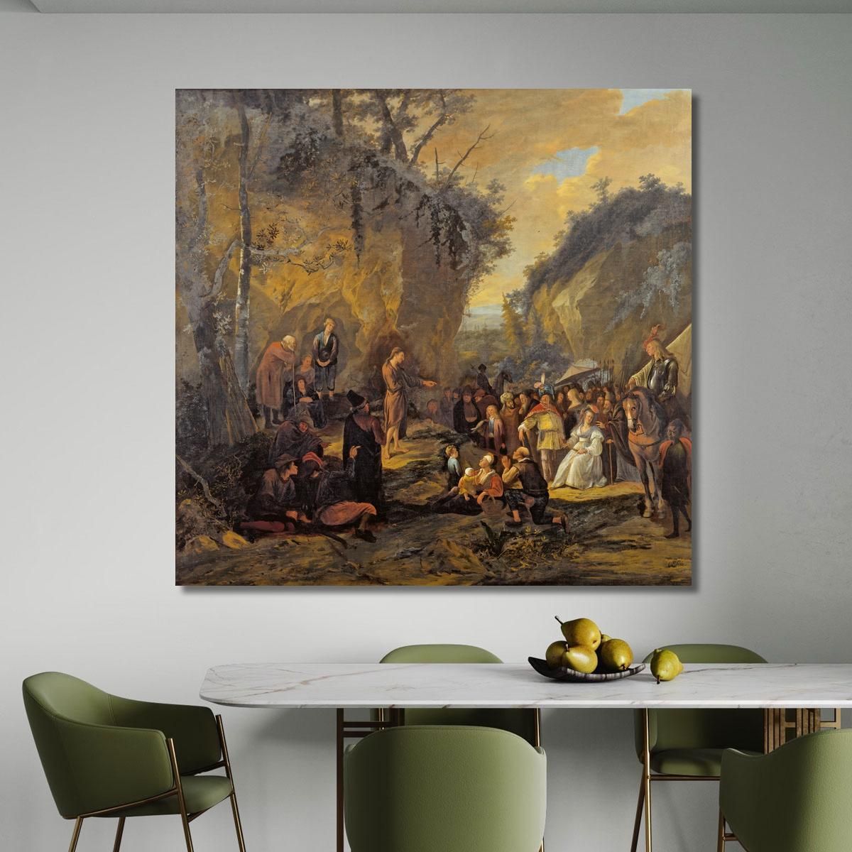 John The Baptist Preaching Jan Steen jsn35 canvas print 