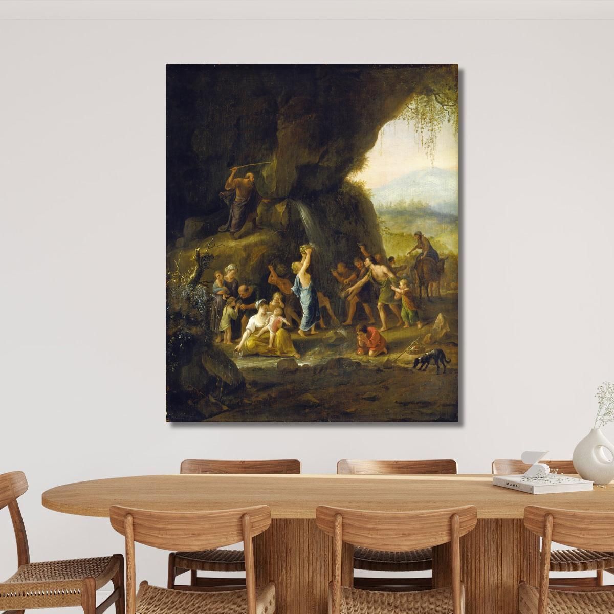 Moses Striking The Rock Jan Steen jsn40 canvas print 