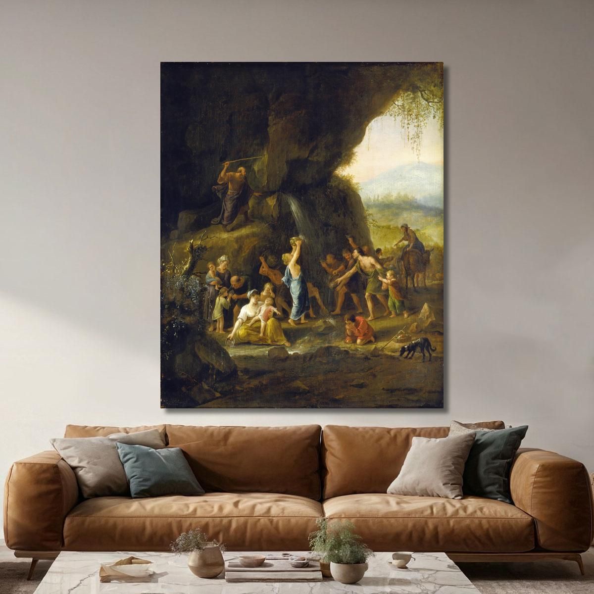 Moses Striking The Rock Jan Steen jsn40 canvas print 