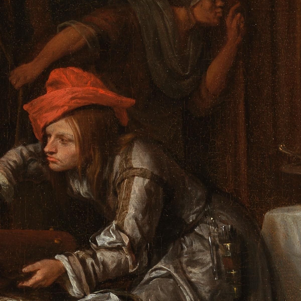 Samson And Delilah Jan Steen jsn47 canvas print