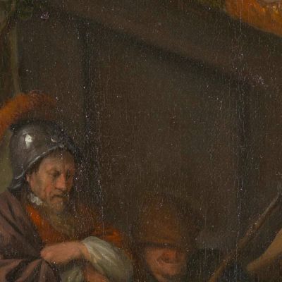 Samson Offended By The Philistines Jan Steen jsn48 canvas print