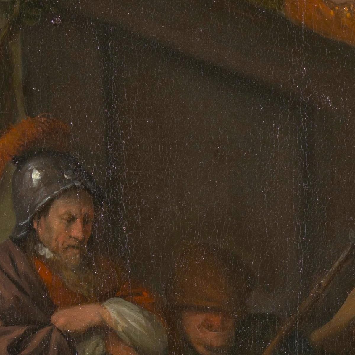 Samson Offended By The Philistines Jan Steen jsn48 canvas print