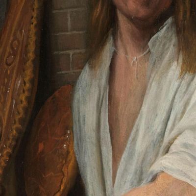 The Baker Arent Oostwaard And His Wife Catharina Keizerswaard Jan Steen jsn53 canvas print