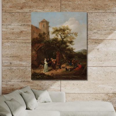 The Fortune Teller Jan Steen jsn66 canvas print 