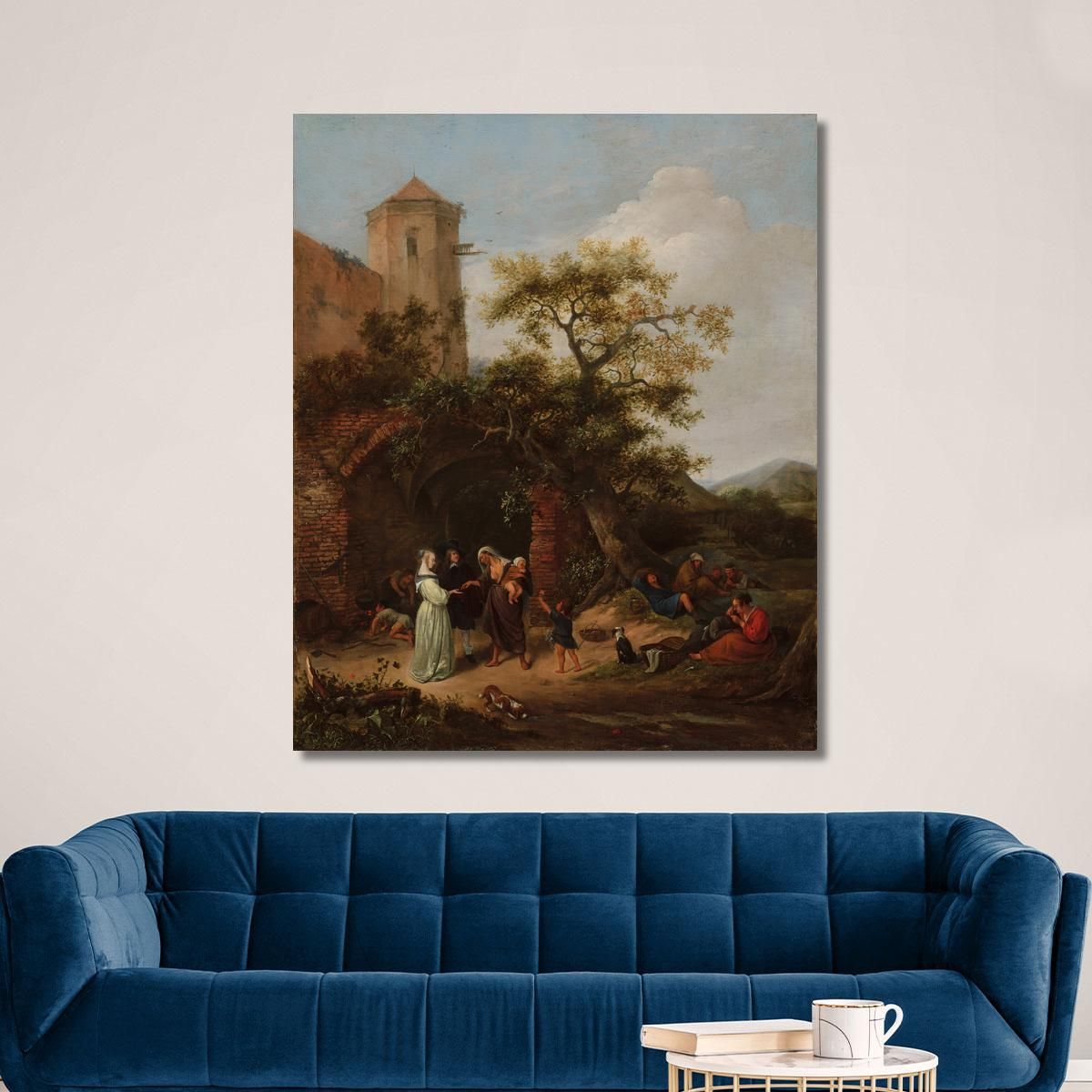 The Fortune Teller Jan Steen jsn66 canvas print 