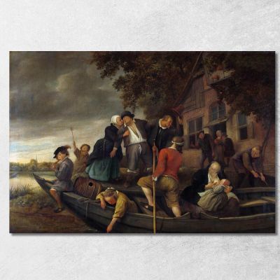 The Merry Homecoming 2 Jan Steen jsn72 canvas print 