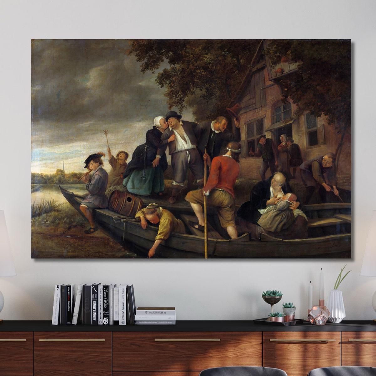The Merry Homecoming 2 Jan Steen jsn72 canvas print 