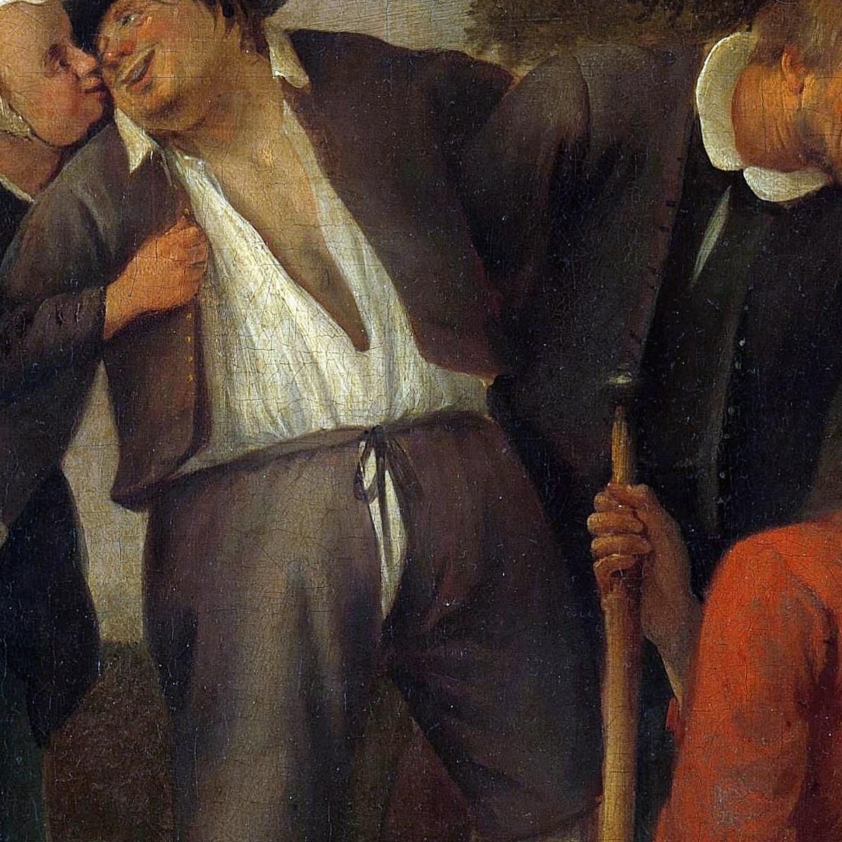 The Merry Homecoming 2 Jan Steen jsn72 canvas print