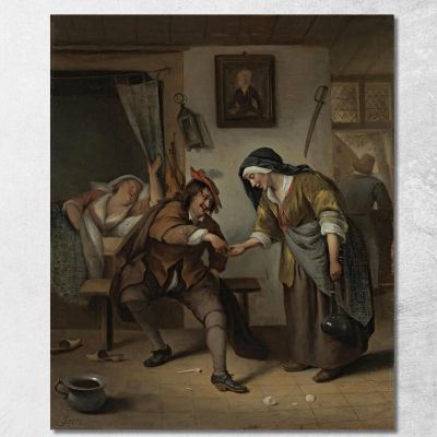 The Procuress Jan Steen jsn74 canvas print 