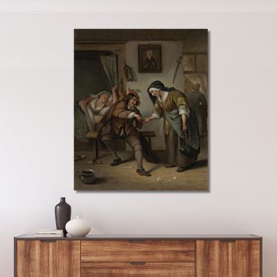 The Procuress Jan Steen jsn74 canvas print 