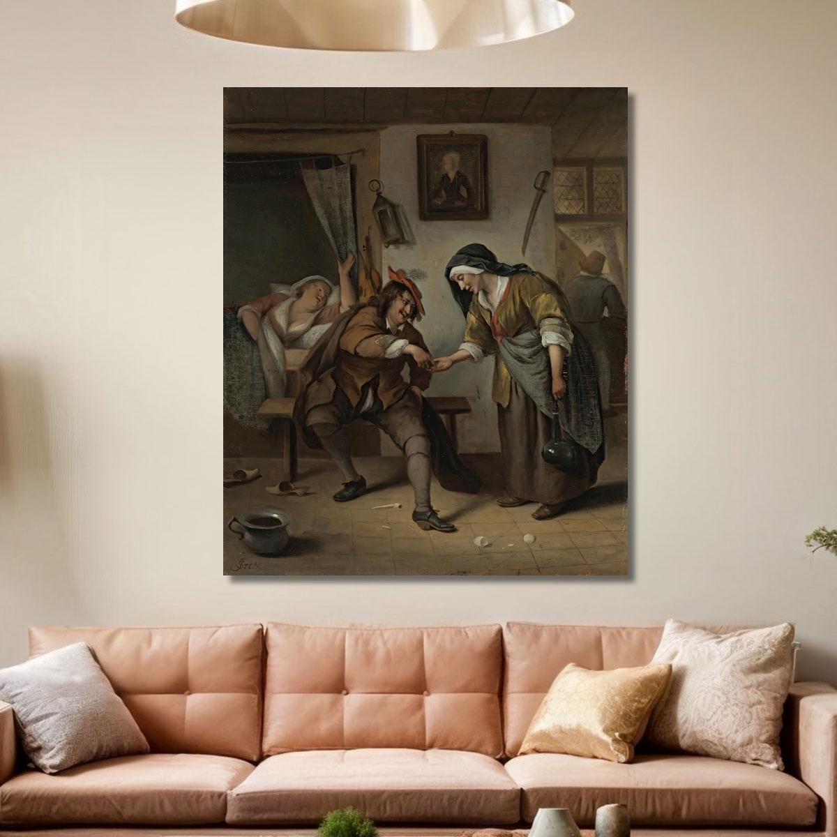 The Procuress Jan Steen jsn74 canvas print 