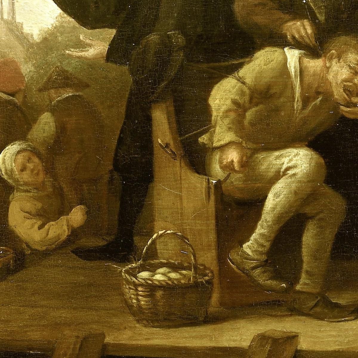 The Quack Jan Steen jsn75 canvas print