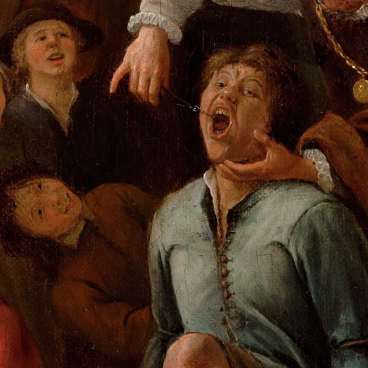 The Tooth-Puller Jan Steen jsn78 canvas print