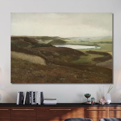 A Landscape Near Bryrup Jutland Laurits Andersen Ring lar1 canvas print 