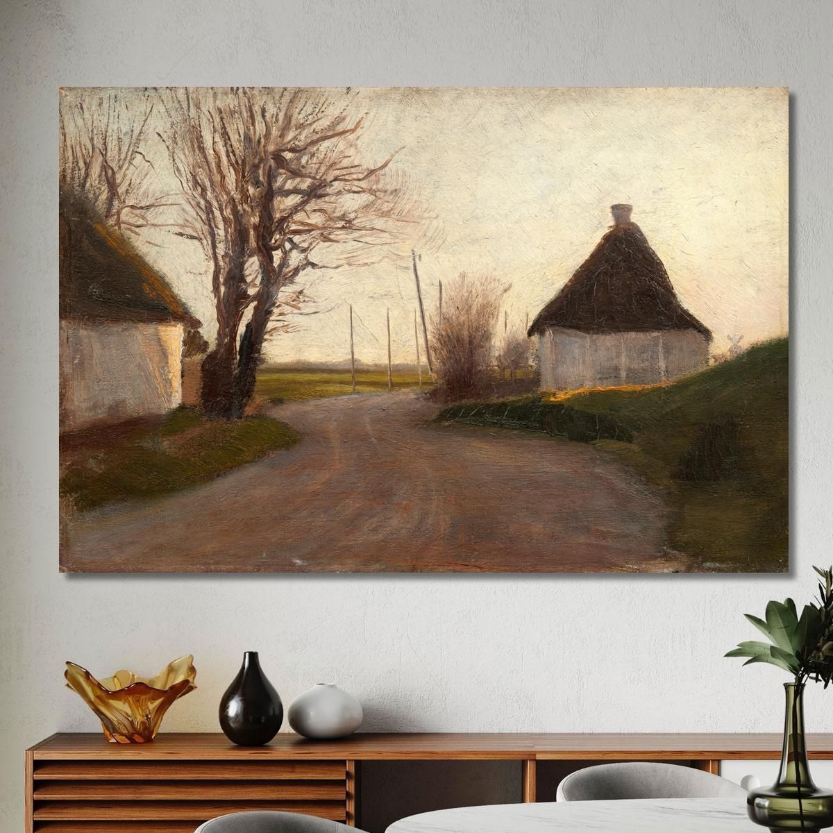 Landscape Laurits Andersen Ring lar25 canvas print 