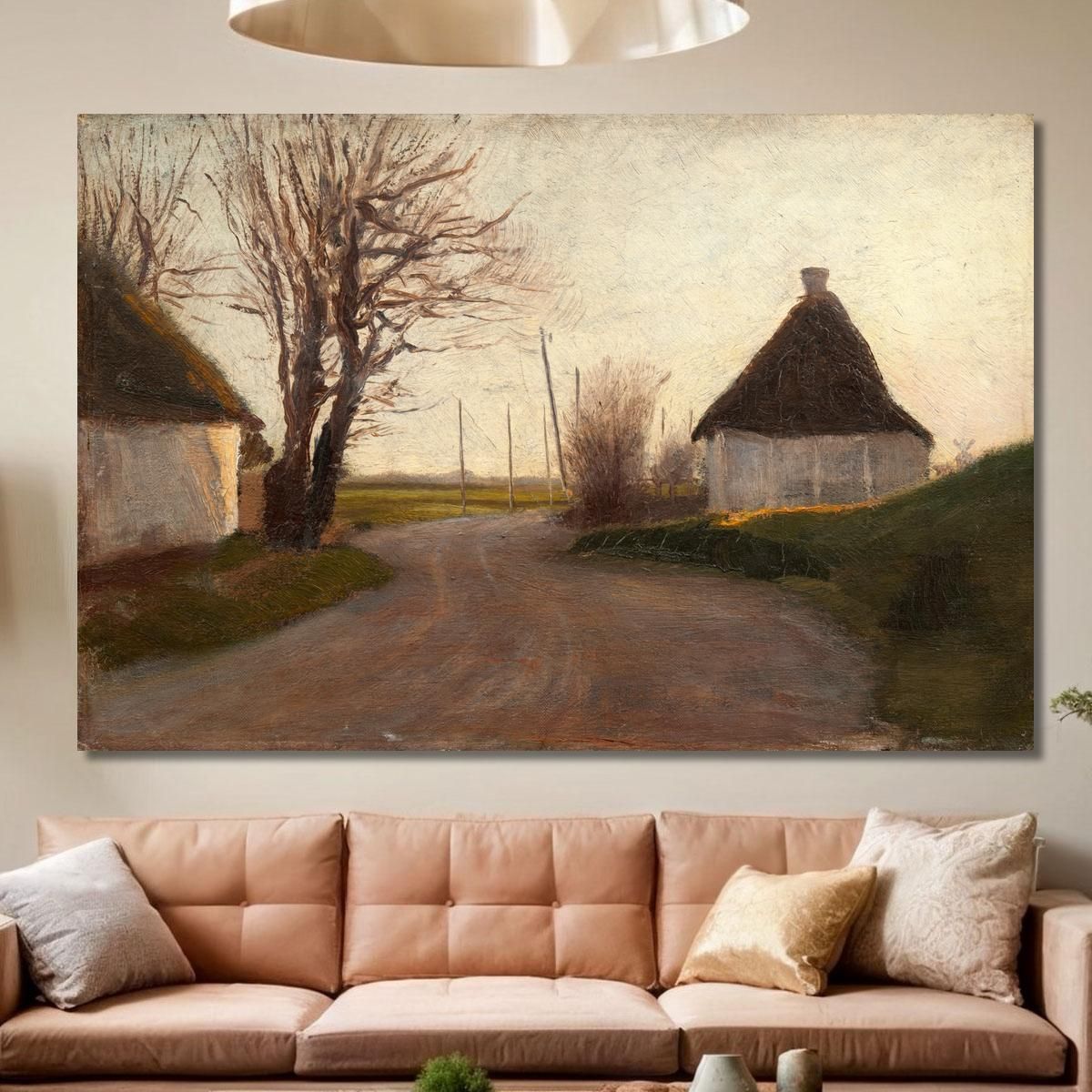 Landscape Laurits Andersen Ring lar25 canvas print 