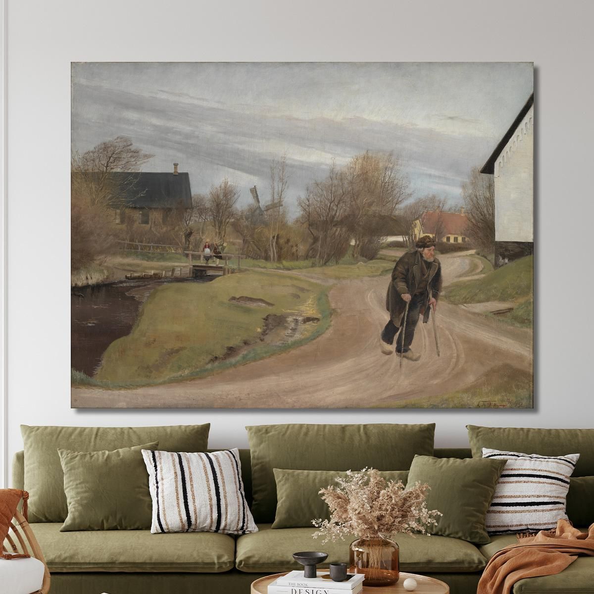 Springtime In Hals Jutland Laurits Andersen Ring lar30 canvas print 