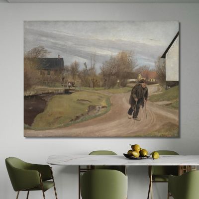 Springtime In Hals Jutland Laurits Andersen Ring lar30 canvas print 