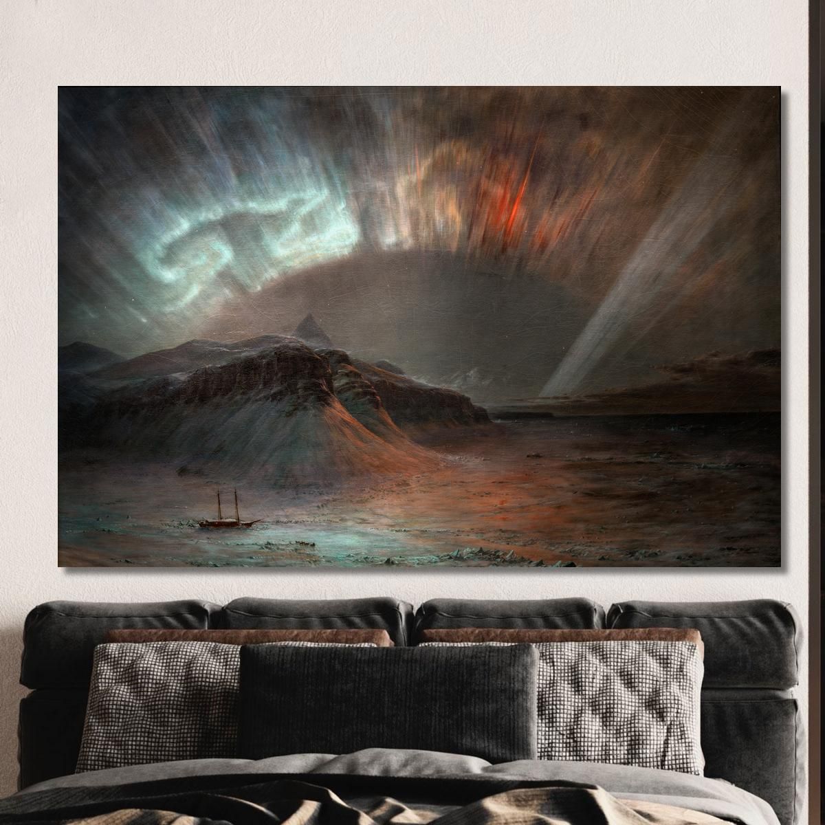 Aurora Borealis Frederic Edwin Church fec1 canvas print 