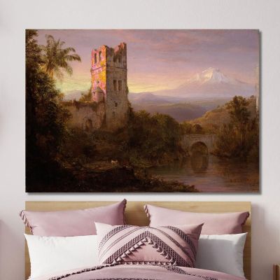 Chimborazo Volcano Frederic Edwin Church fec2 canvas print 
