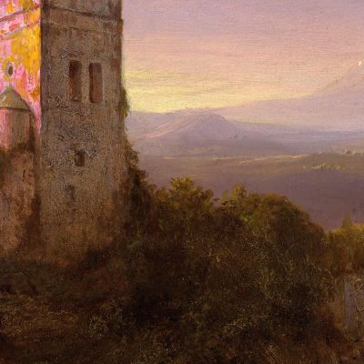 Chimborazo Volcano Frederic Edwin Church fec2 canvas print