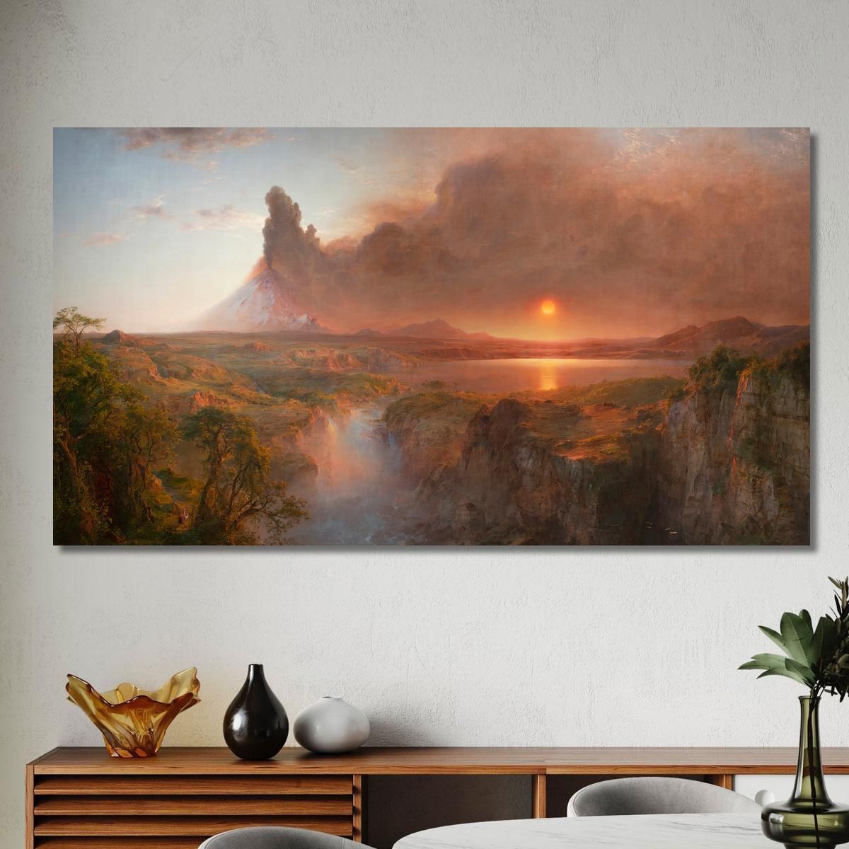 Cotopaxi 4 Frederic Edwin Church fec9 canvas print 
