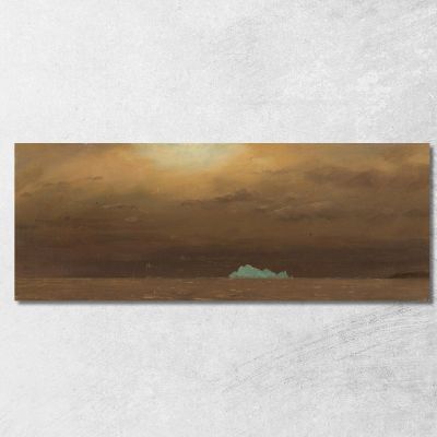 Iceberg Newfoundland Frederic Edwin Church fec23 canvas print 