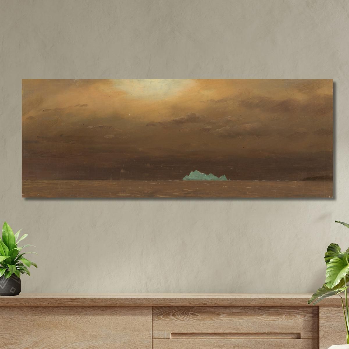 Iceberg Newfoundland Frederic Edwin Church fec23 canvas print 